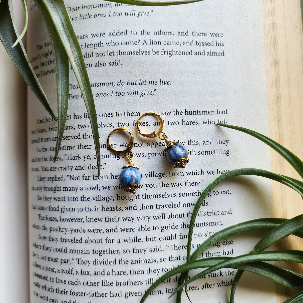Blue Bell: Earrings