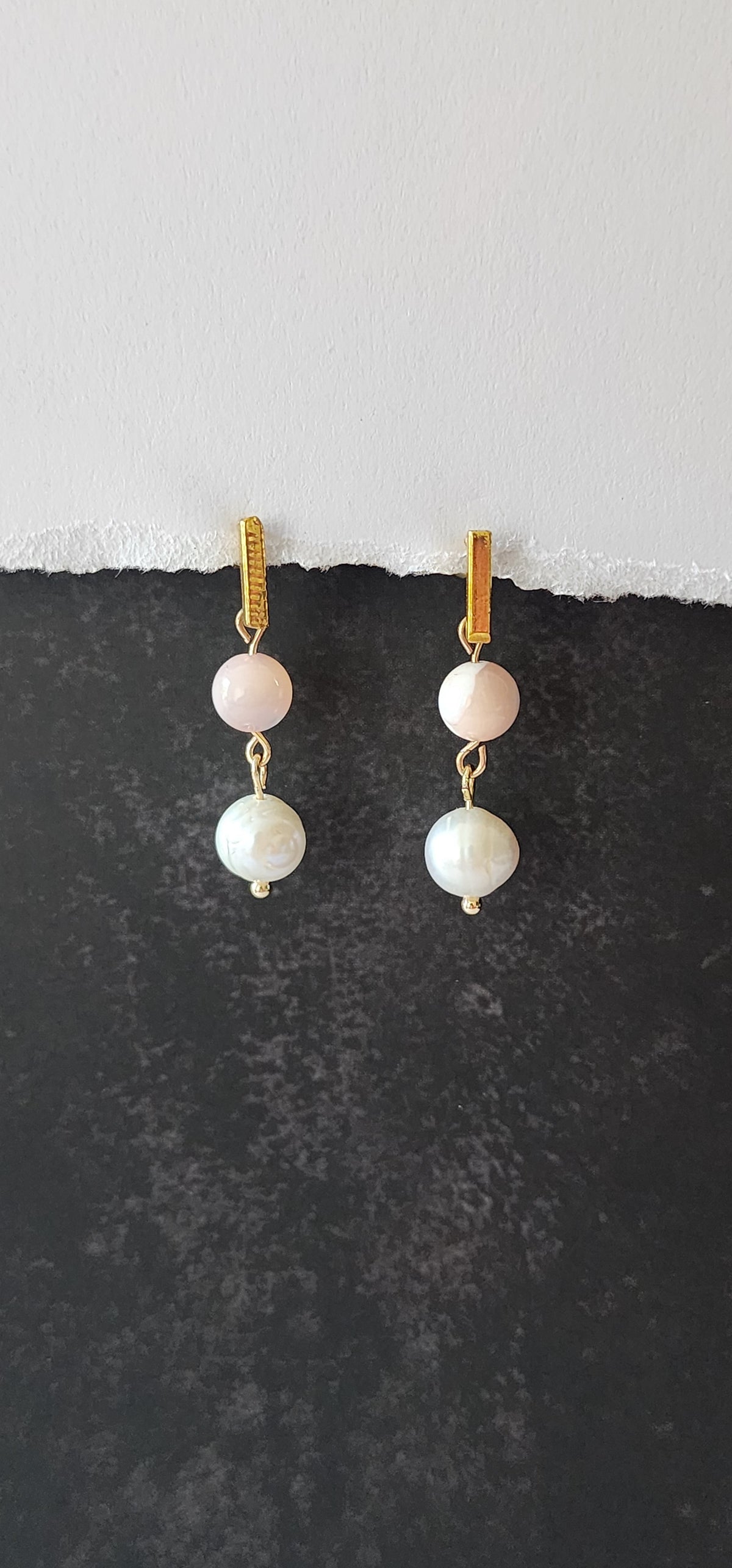 Pretty in pink: Earrings
