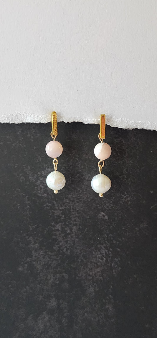 Pretty in pink: Earrings