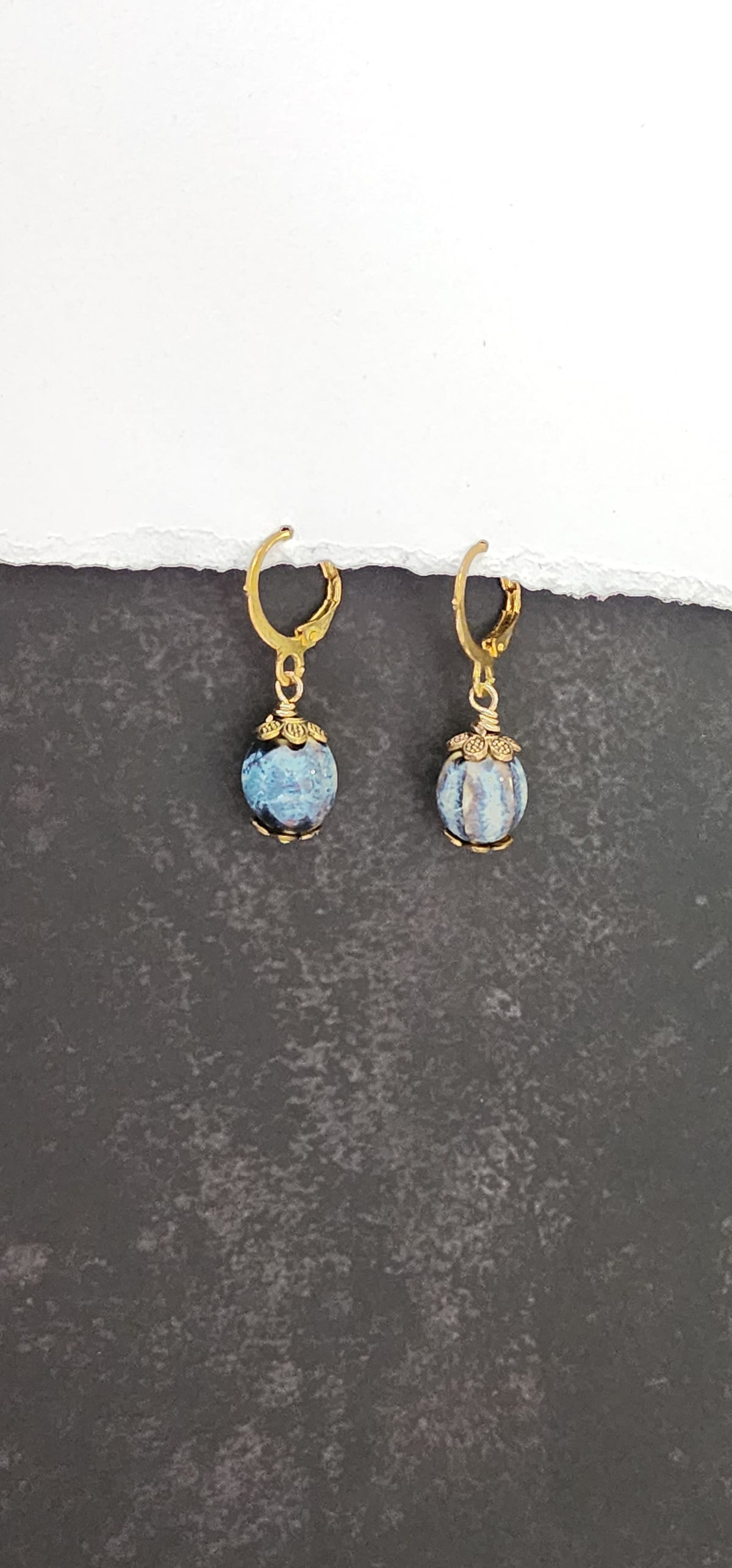 Blue Bell: Earrings