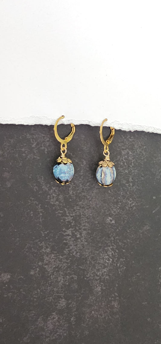 Blue Bell: Earrings